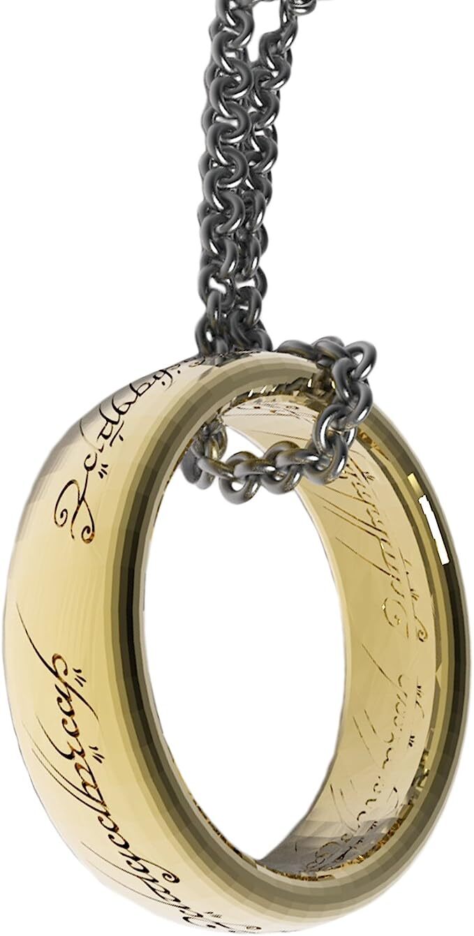 The Lord of the Rings The One Ring Keychain Dragon Cards Games